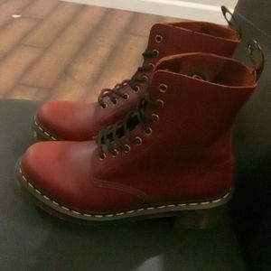 Womens clemency Brown Dr.Martens boots